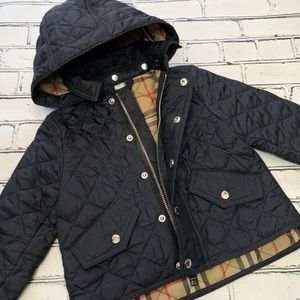 Burberry Unisex Ilana diamond quilt jacket